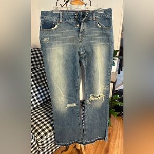 Abercrombie & Fitch Size 10 Button Up Jeans